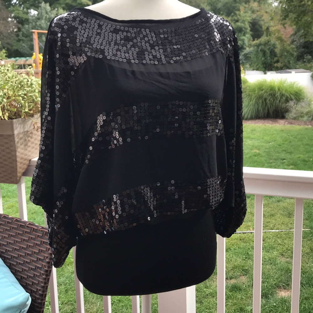 Forever 21 Sequin Dolman Top